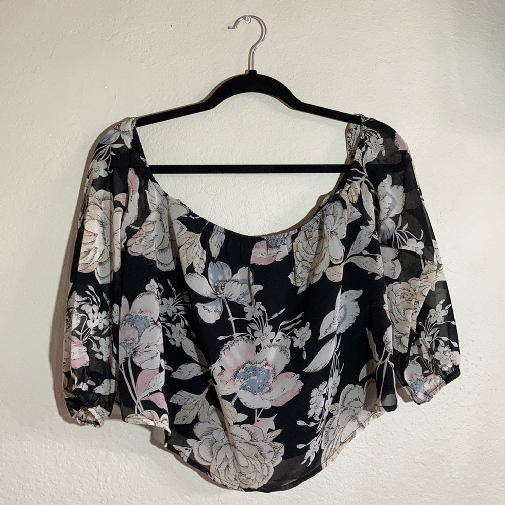 Off the shoulder top